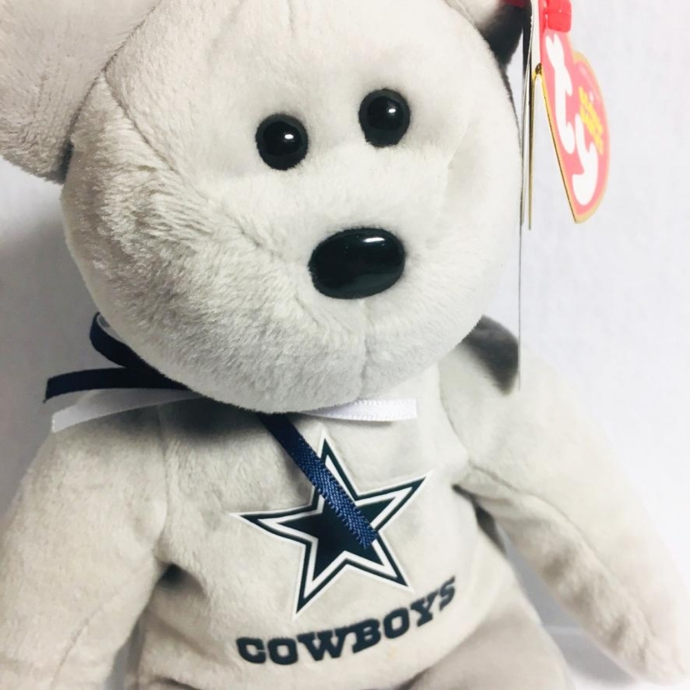 Ty Beanie Babies DALLAS COWBOYS Bear RETIRED NEW - Picture 4 of 7